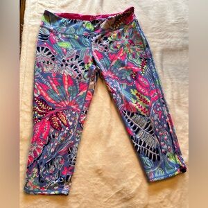 Lilly Pulitzer Luxletic Cropped Weekender Woman’s Ex-Large Legging